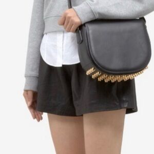 Alexander Wang
Lia leather crossbody bag
Black, Leather